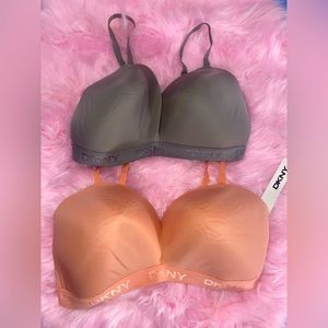 DKNY bralettes
